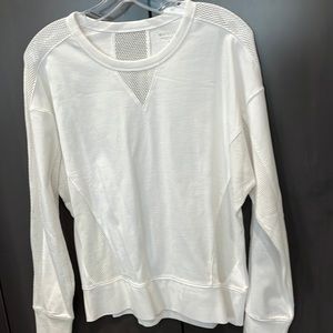 Athleta Cruise Long Sleeve, Size M, White, NWT